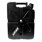 Black Jerrycan with 'Lifesaver' branding on a white background