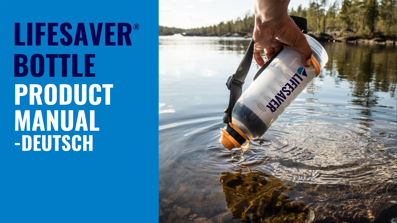 LifeSaver Bottle Manual - German