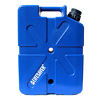 Blue Jerrycan with 'Lifesaver' branding on a white background