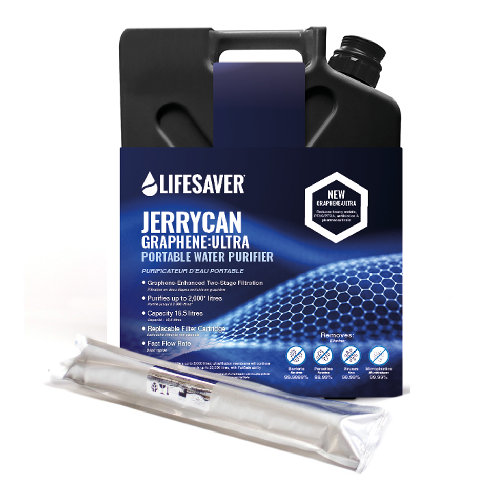 LifeSaver Jerrycan Graphene:Ultra Virus Survival Emergency Pack